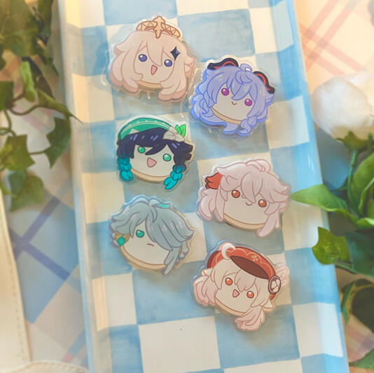 Genshin Impact - Melted Ice Cream Phone Grips