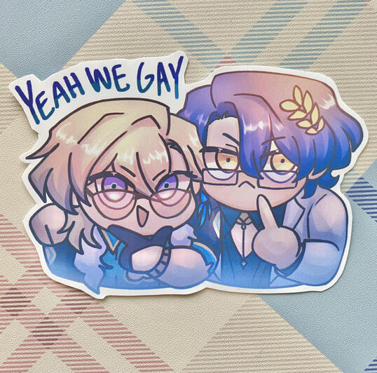 Aventurine & Ratio Sticker