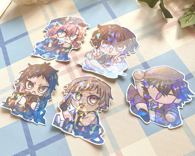 BSD Holographic Stickers