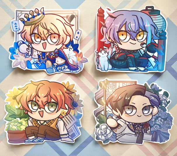 Project Sekai Matte Vinyl Stickers