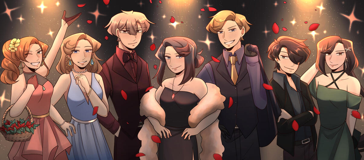 SENTER - First Year Anniversary Ilustration