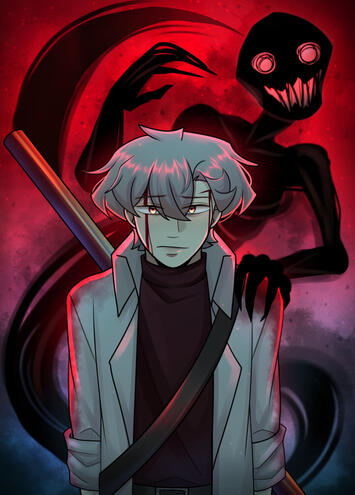 SENTER Kaitsou Character Concept Original Illustration