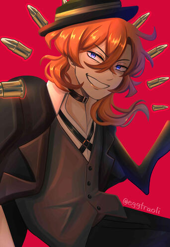 Bungo Stray Dogs Chuuya Ilustration