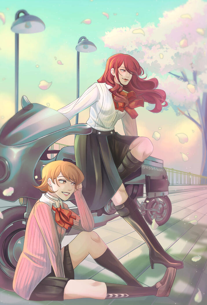 Persona 3 - Mitsuru & Yukari